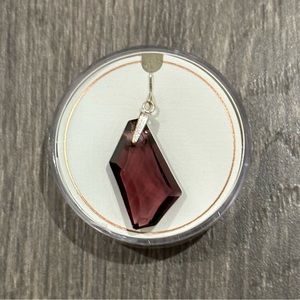 Alex and Ani Swarovski Purple Crystal Charm